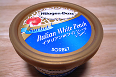 ハーゲンダッツ Haagen-Dazs イタリアンホワイトピーチ(2006夏季限定)