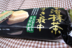 井村屋製菓 宇治抹茶 あずき最中